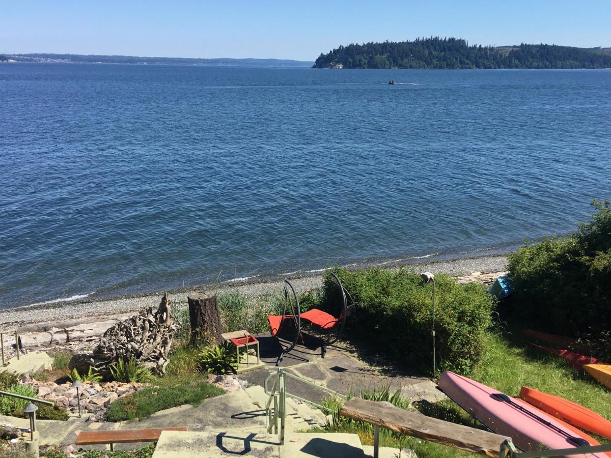 Puget Sound Chic Romantic Cottage With Private Beach Access & Gated Entry Port Ludlow מראה חיצוני תמונה