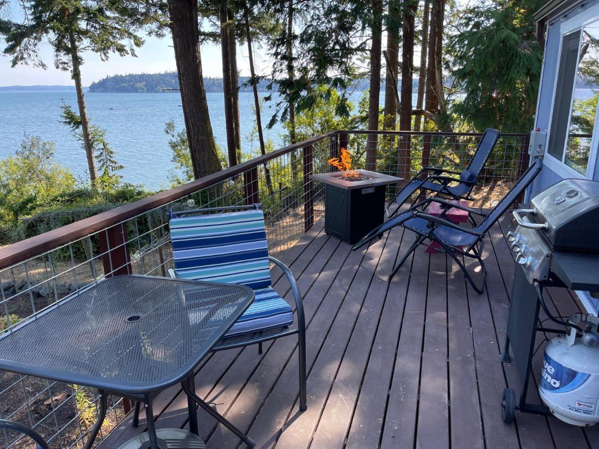 Puget Sound Chic Romantic Cottage With Private Beach Access & Gated Entry Port Ludlow מראה חיצוני תמונה