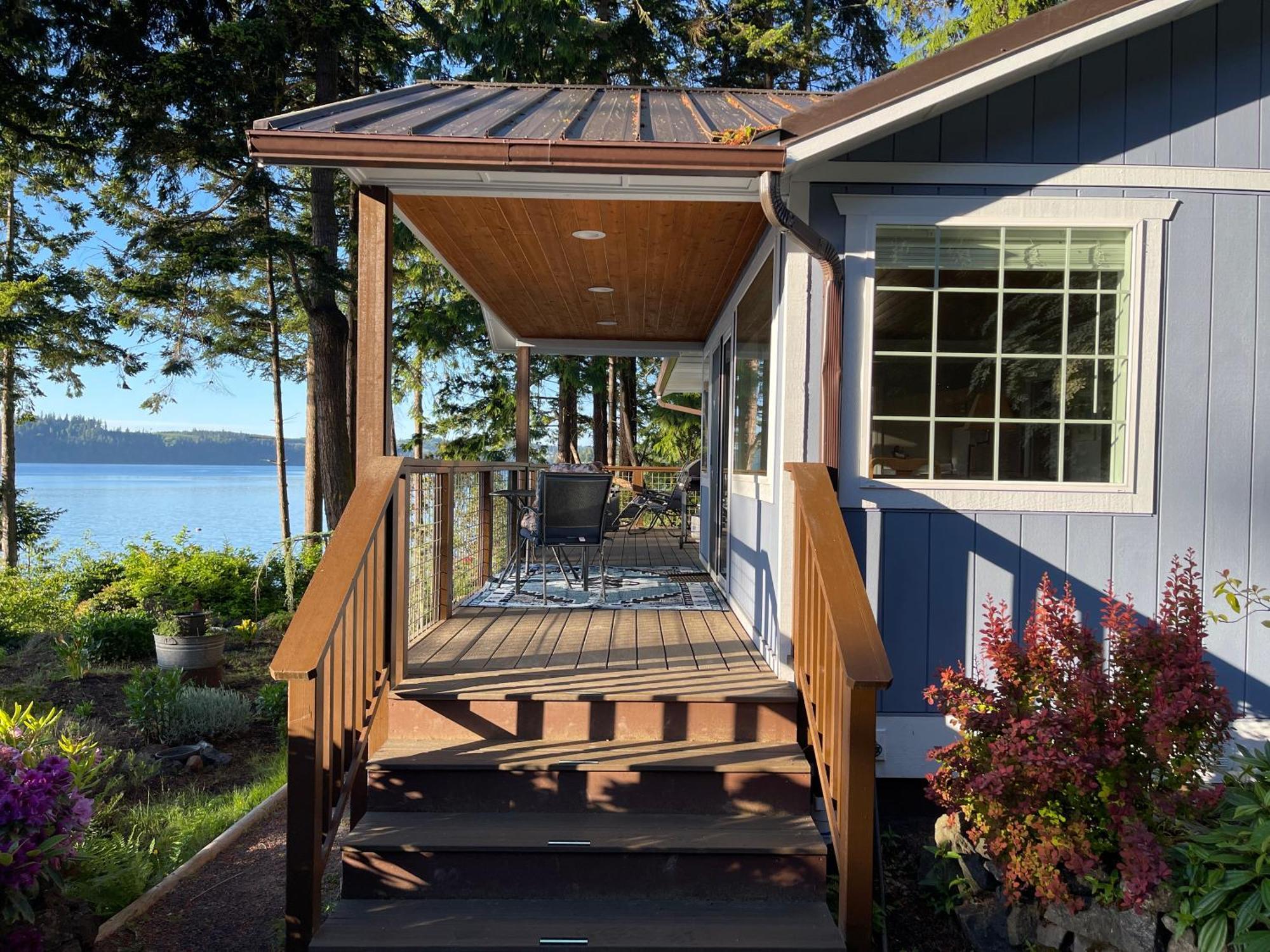 Puget Sound Chic Romantic Cottage With Private Beach Access & Gated Entry Port Ludlow מראה חיצוני תמונה