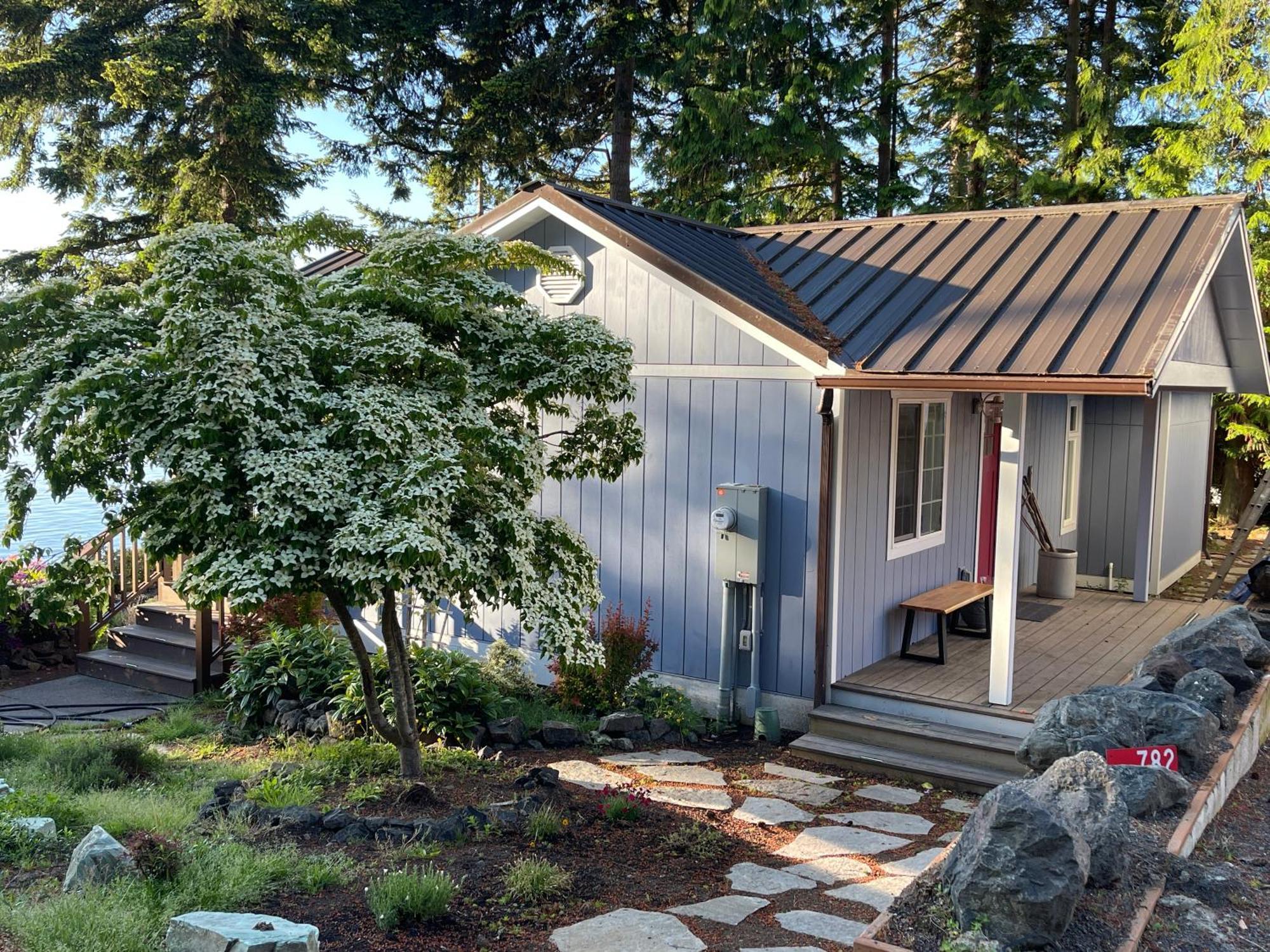 Puget Sound Chic Romantic Cottage With Private Beach Access & Gated Entry Port Ludlow מראה חיצוני תמונה
